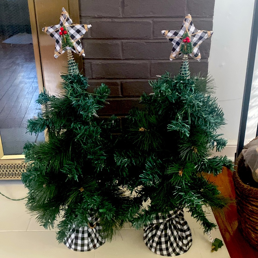 Mini Pre Lit Christmas Trees 🌲Bundle